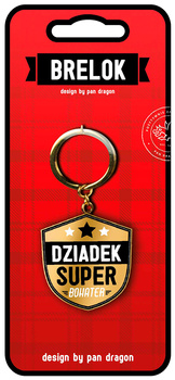 BRELOK DZIADEK SUPER BOHATER