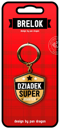 BRELOK DZIADEK SUPER BOHATER