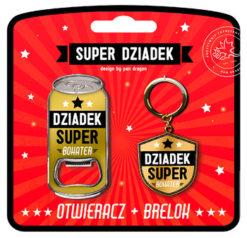 SET O+B DZIADEK SUPER BOHATER