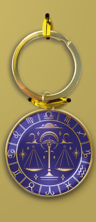 BRELOK-ZNAK ZODIAKU-WAGA