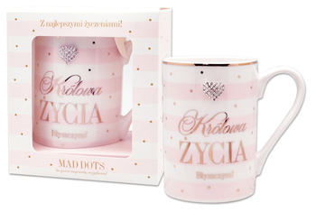 KUBEK MAD DOTS-KRÓLOWA ŻYCIA
