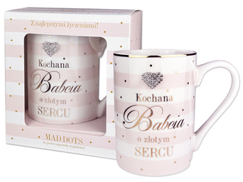 KUBEK MAD DOTS-BABCIA