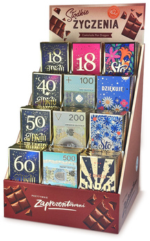 STAND Z CZEKOLADAMI