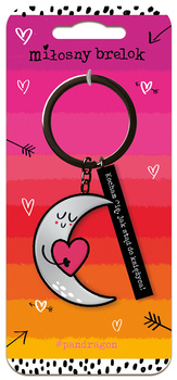 BRELOK LOVE-KSIĘŻYC