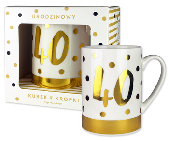 KUBEK W KROPKI-40