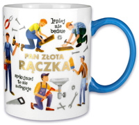 KUBEK PORYS-ZŁOTA RĄCZKA