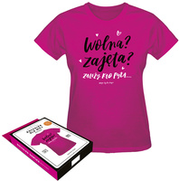 KOSZULKA DLA NIEJ-WOLNA ZAJĘTA