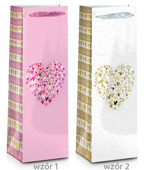 TORBA LUX WHITE HEART-022